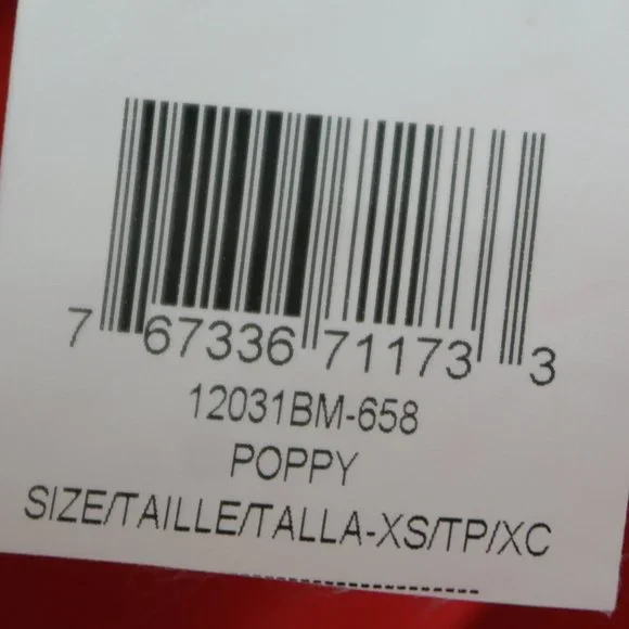 BCBGMAXAZRIA Size XS Poppy Red Short Trench Coat with Skirted Detail - Picture 11 of 12